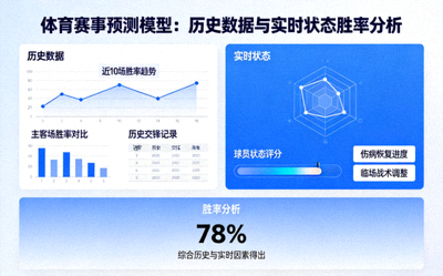 体育赛事预测模型展示基于历史数据与实时状态的胜率分析